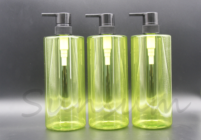 1000ml PET Plastic Shower Gel Container Manufacturer Shampoo Bottle