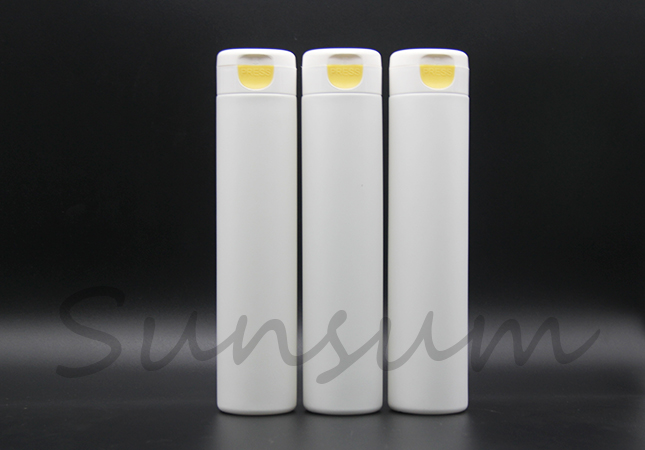 HDPE Plastic Hair Care Products Soft Squeeze Shampoo Bottle
