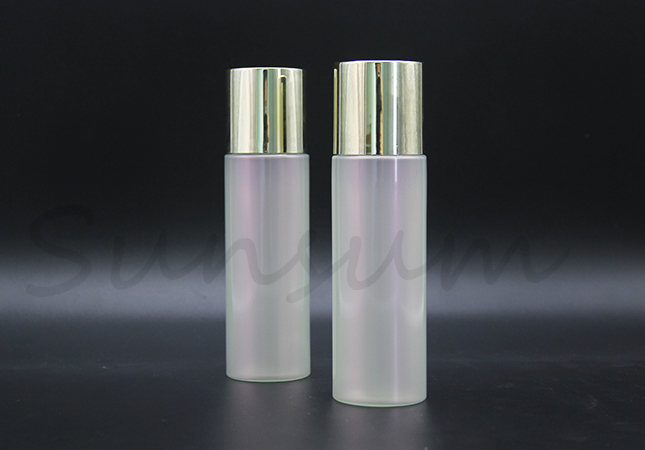 Pearly Lustre Color Toner Cosmetic 100ml Plastic Lotion Bottle