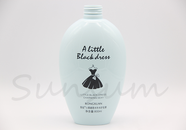 Shower Gel Plastic Cosmetic Packaging Color Shampoo Bottle