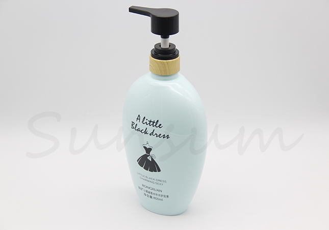 Shower Gel Plastic Cosmetic Packaging Color Shampoo Bottle