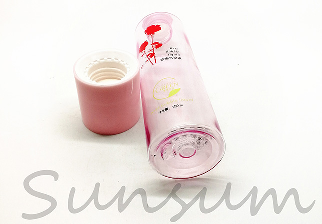 Free Sample Cosmetic PET Plastic Packaging Toner Water Bottle