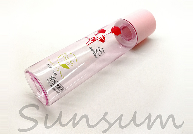 Free Sample Cosmetic PET Plastic Packaging Toner Water Bottle