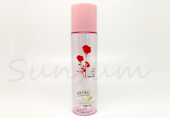 Free Sample Cosmetic PET Plastic Packaging Toner Water Bottle