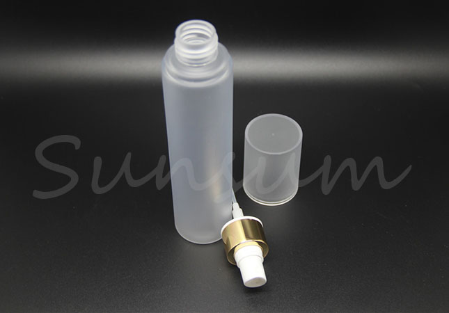 Transparent Frosted Lotion Pump Spray Cosmetic Luxury Bottle
