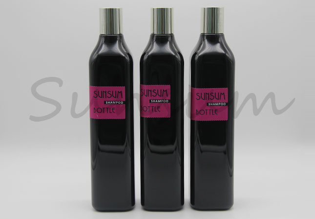 Black Matte 1L Cosmetic Cleanser Toner Water Bottle