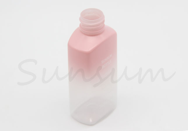 Guangzhou Manufacturer Cosmetic PET Plastic Lotion Care Dropper Bottle with Custom