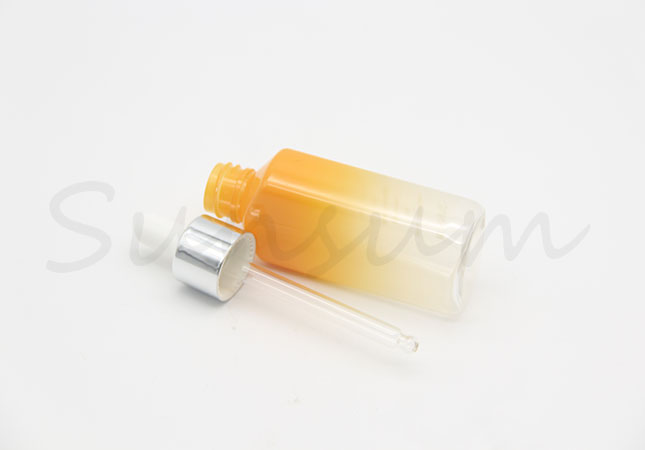 Unique PET Plastic Cosmetic Lotion Liquid Dropper Bottle