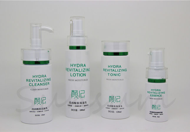 New Products Cosmetic PET Plastic Set Lotion Pump Bottle