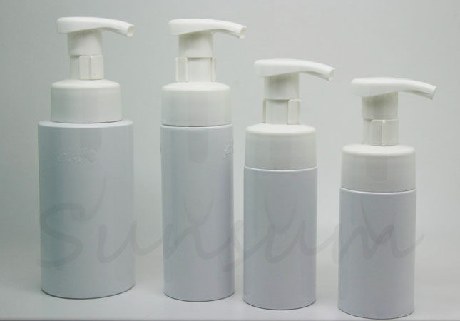 Cosmetic PET Plastic Foam Soap Free Sample Foam Bottle