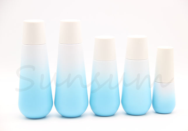 Fancy Shape Cosmetic Plastic Lotion Skin Care Toner Bottle
