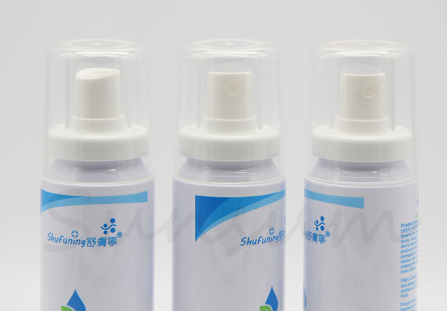 Guangzhou Manufacturer 100ml Lotion Spray Pump Cosmetic Bottle