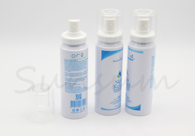 Guangzhou Manufacturer 100ml Lotion Spray Pump Cosmetic Bottle