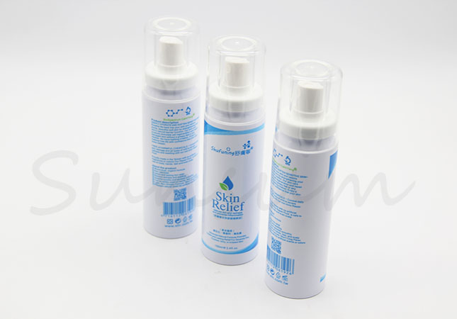 Guangzhou Manufacturer 100ml Lotion Spray Pump Cosmetic Bottle