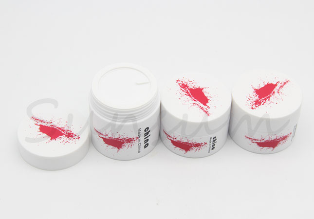 30g 50g Cosmetic Facial Mask Plastic Jar