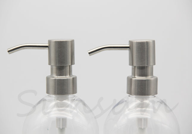PET Plastic Cosmetic Shampoo Shower Gel Bottle 500ml