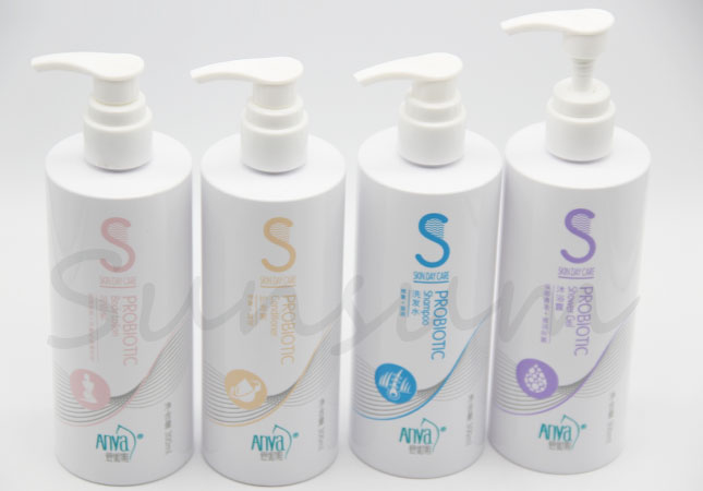 200ml 300ml 400ml 500ml PET Plastic Shampoo Hair Care Products Bottle