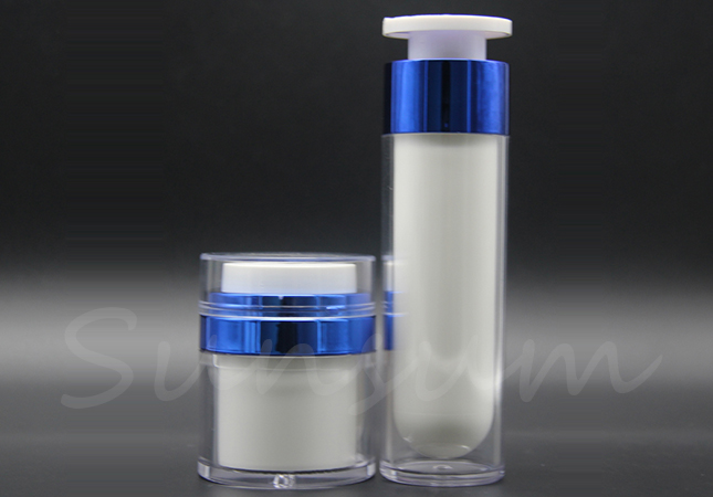 Cosmetic Airless Skin Care Plastic 15ml 30ml 50ml Bottle
