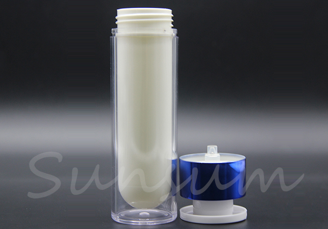Cosmetic Airless Skin Care Plastic 15ml 30ml 50ml Bottle