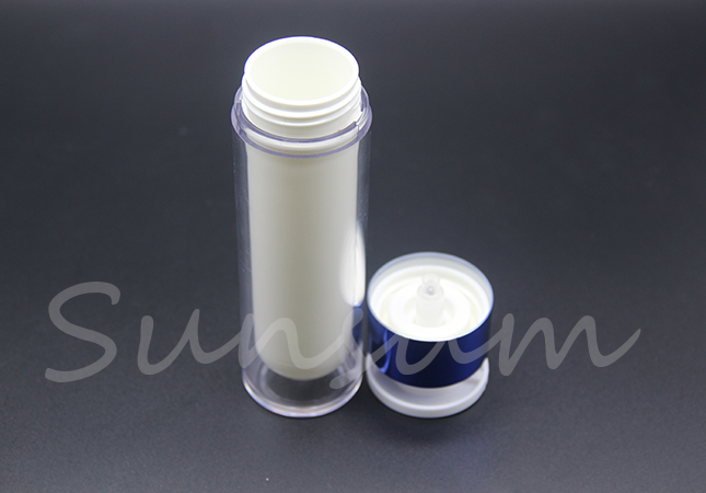 Cosmetic Airless Skin Care Plastic 15ml 30ml 50ml Bottle