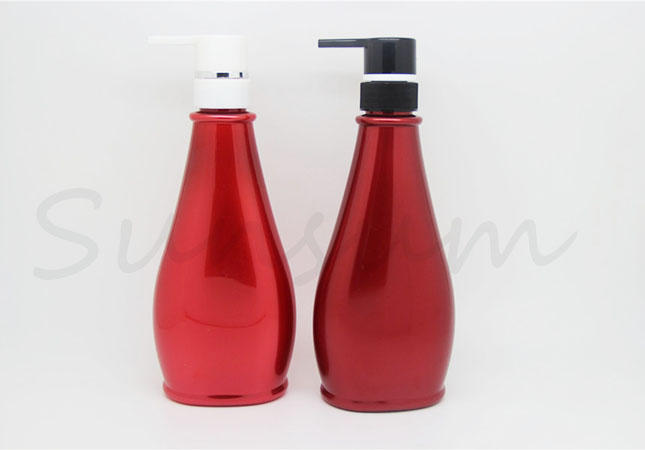 500ml Free Sample Plastic Cosmetic Shower Gel Shampoo Bottle