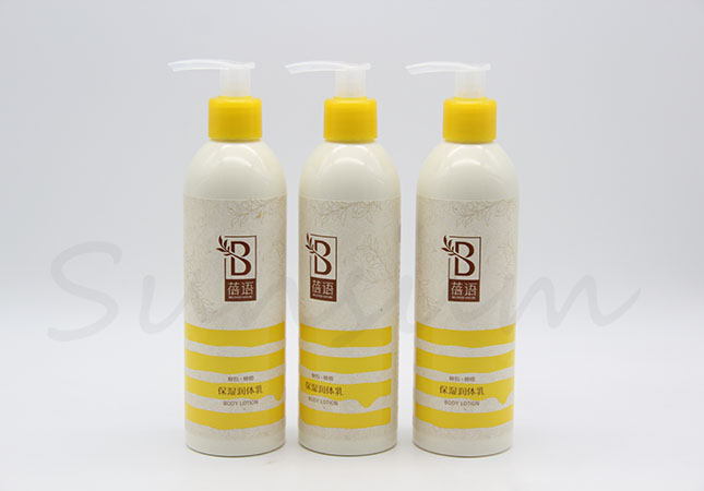 200ml Cosmetic Shampoo Hair Care Plastic Bottle with Label