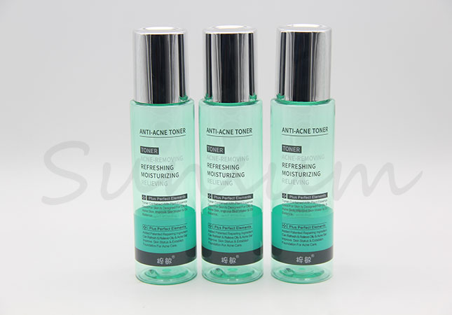 100ml 200ml 300ml Lotion Toner Water Cosmetic Plastic Bottle