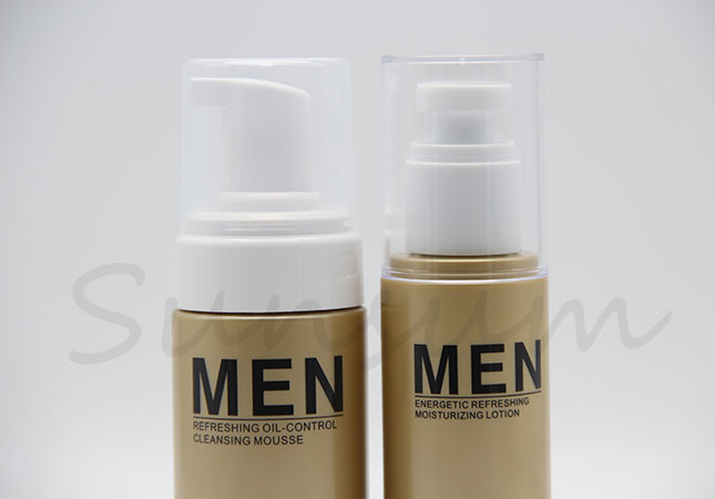 Guangzhou Manufacturer Cosmetic Lotion Pump 100ml Cleanser Bottle