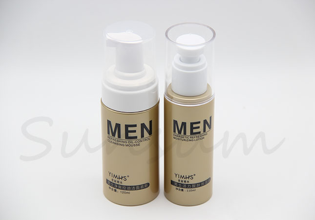 Guangzhou Manufacturer Cosmetic Lotion Pump 100ml Cleanser Bottle