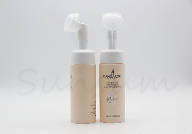Facial Cleanser Cosmetic Foam Soap Plastic 100ml Bottle