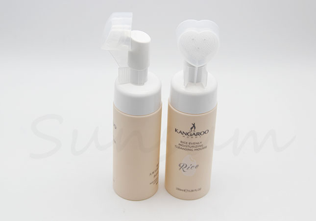 Facial Cleanser Cosmetic Foam Soap Plastic 100ml Bottle