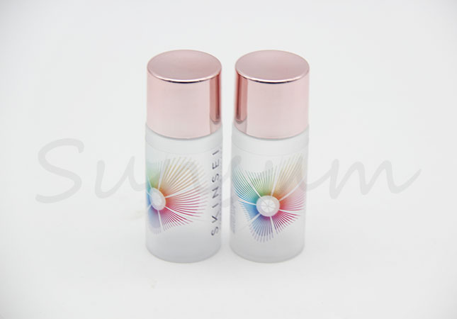 30ml Cosmetic Lotion Toner Inner Plug Plastic Bottle with Label