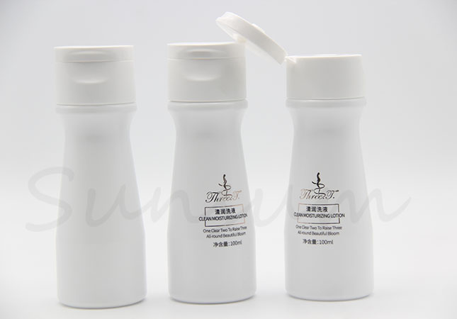 100ml Cosmetic Lotion Cleanser Plastic Bottle