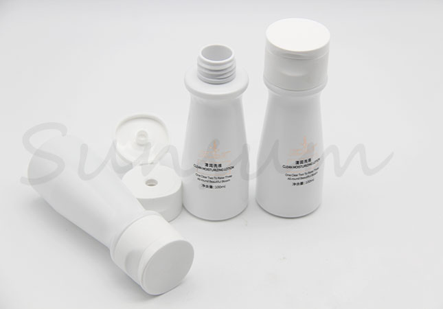 100ml Cosmetic Lotion Cleanser Plastic Bottle