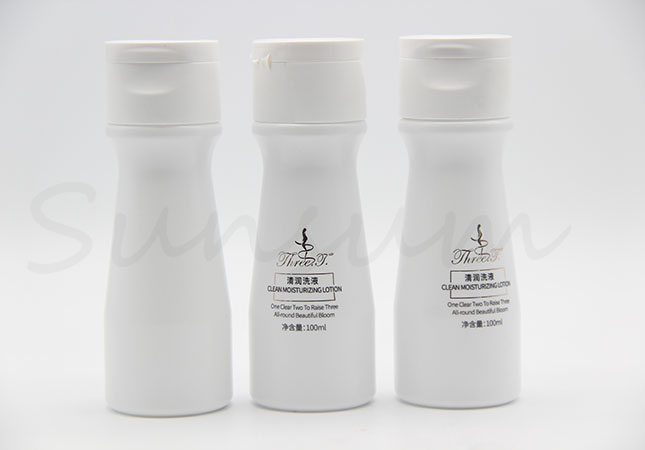 100ml Cosmetic Lotion Cleanser Plastic Bottle