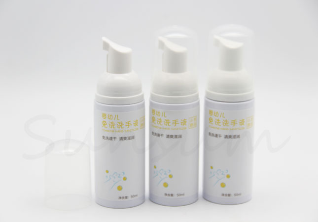 50ml Cosmetic Packaging PET Plastic Foam Soap Bottle