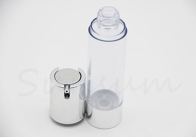 50ml Cosmetic Plastic Airless Pump Empty Vacuum Bottle