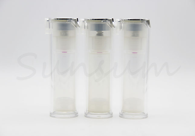 Different Shape Cosmetic Empty Airless Lotion Bottle