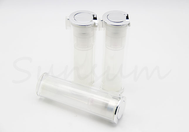 Different Shape Cosmetic Empty Airless Lotion Bottle