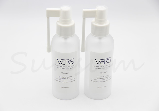 Cosmetic Plastic Lotion Pump Spray 100ml Bottle