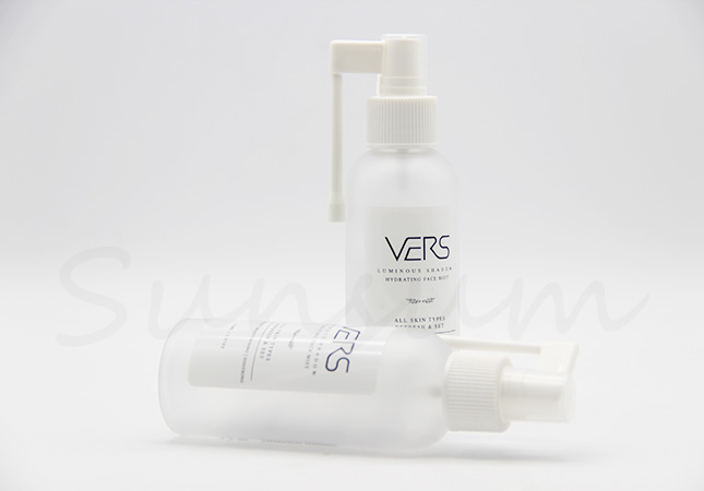 Cosmetic Plastic Lotion Pump Spray 100ml Bottle