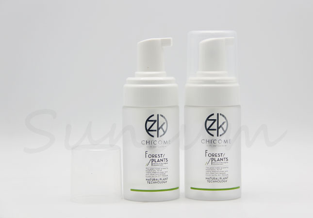 100ml Cosmetic Plastic Soap Foam Lotion Frosted Bottle