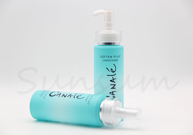 Color Cosmetic 100ml Plastic Lotion Skin Care Bottle with Printing