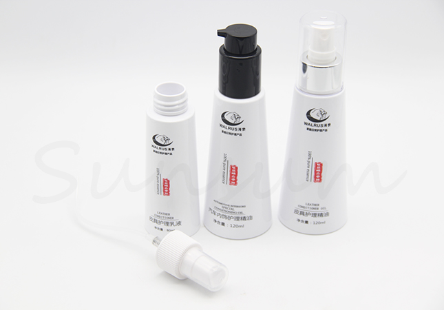 80ml 120ml Cosmetic Plastic Lotion Pump Spray Cleanser Empty Bottle