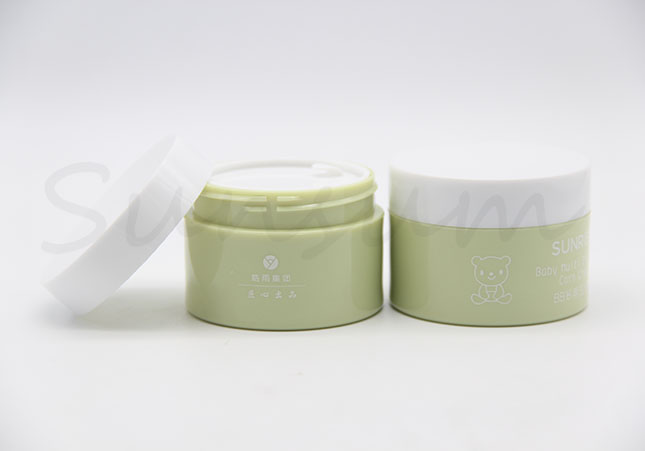 50g Cosmetic Plastic Skin Care Cream Jar