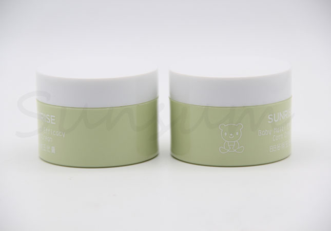 50g Cosmetic Plastic Skin Care Cream Jar