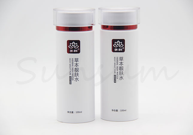 100ml Cosmetic Lotion Skin Care Toner Water Plastic Bottle