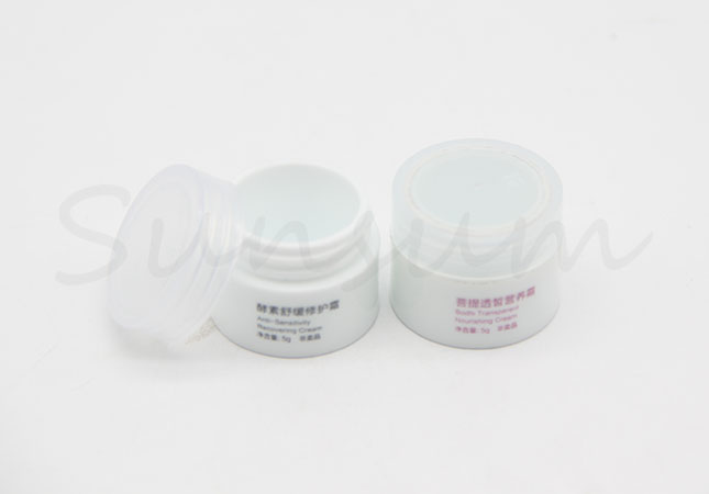 5ml Cosmetic Facial Cream Travel Set Jar