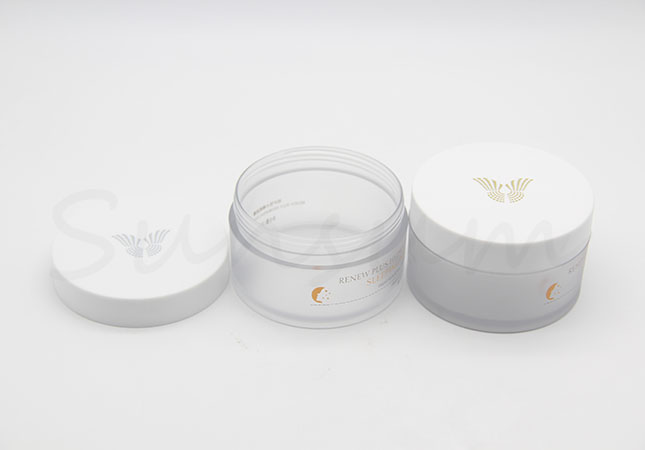 Cosmetic Frosted Facial Mask Jar with Customized