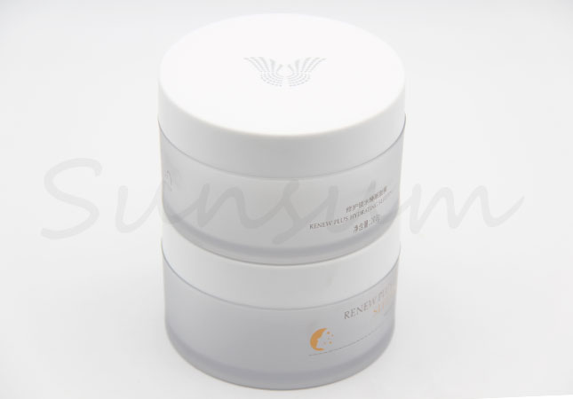 Cosmetic Frosted Facial Mask Jar with Customized